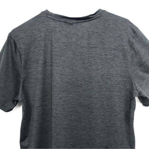 Spyder Active Gray Performance Athletic Short Sleeve Shirt- New Without Tags - Picture 7 of 10